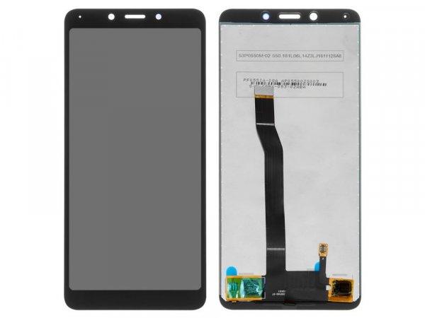 Xiaomi Redmi 6 / 6A fekete LCD kijelző érintővel