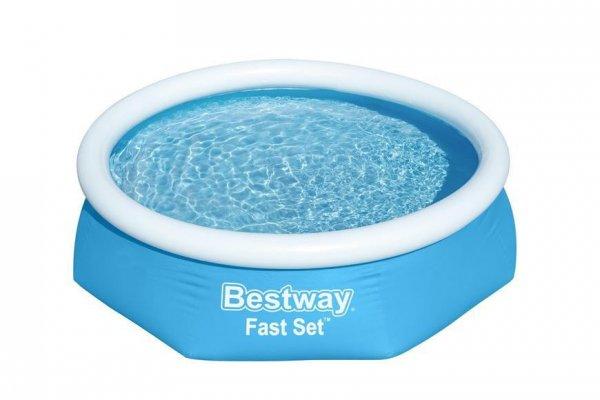 Bestway® 57450, felfújható medence filtrevel és zampepval, 2,44 x 0,61 m