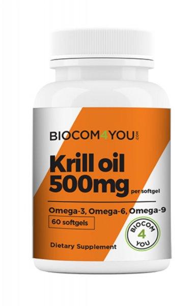 Krill Oil kapszula 60 db - Biocom