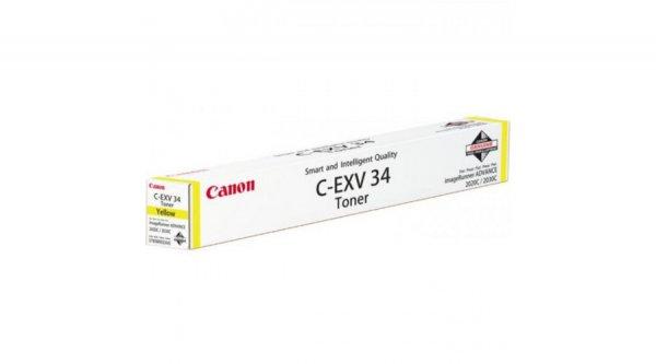 Canon C-EXV34 sárga eredeti toner (3785B002)