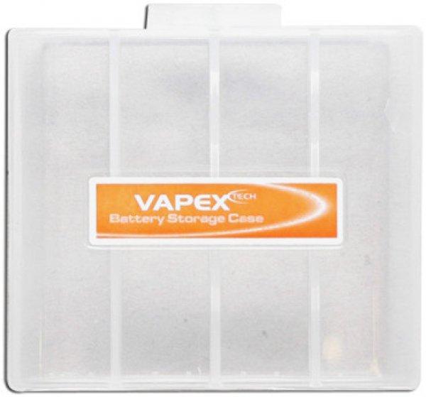 Vapex Műanyag tartó 4 db AA vagy AAA méretű akkumulátorhoz vagy elemhez