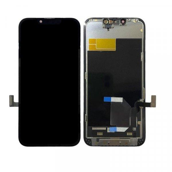 Apple iPhone 13 (6.1) (HARD OLED) fekete LCD kijelző érintővel