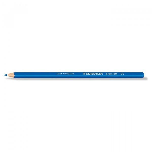 Színes ceruza, háromszögletű, STAEDTLER "Ergo Soft 157", kék