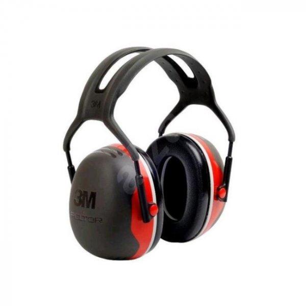3M Peltor X3A hallásvédő, piros