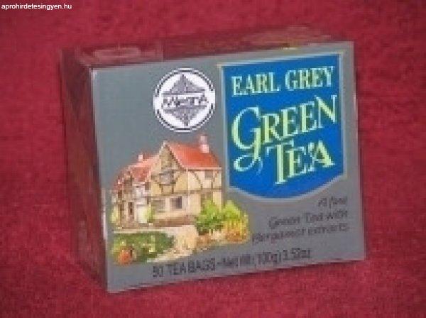 Mlesna earl grey zöld tea 50x2g 100 g