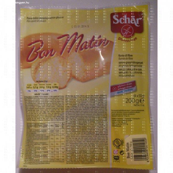 Schar gluténmentes édes kiflik bon matin 200 g