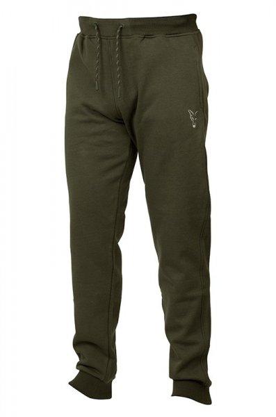 Fox Collection Green & Silver Joggers - Khaki melegítő nadrág XXL(CCL023)