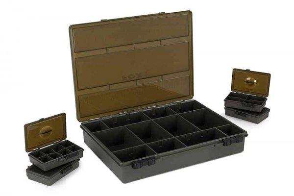 Fox EOS Carp Tackle Box Loaded Large doboz szett 33x26x5cm plusz dobozokkal
(CBX097)