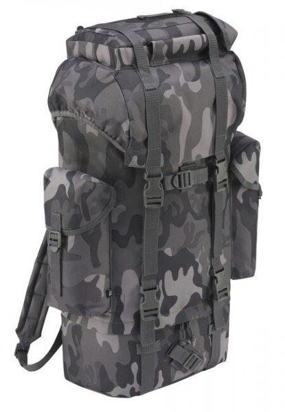 Brandit Nylon Military Backpack grey camo