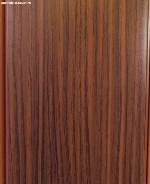 PVC hajtogatott ajtó, 100x203cm, mahagóni mix, made in Italy