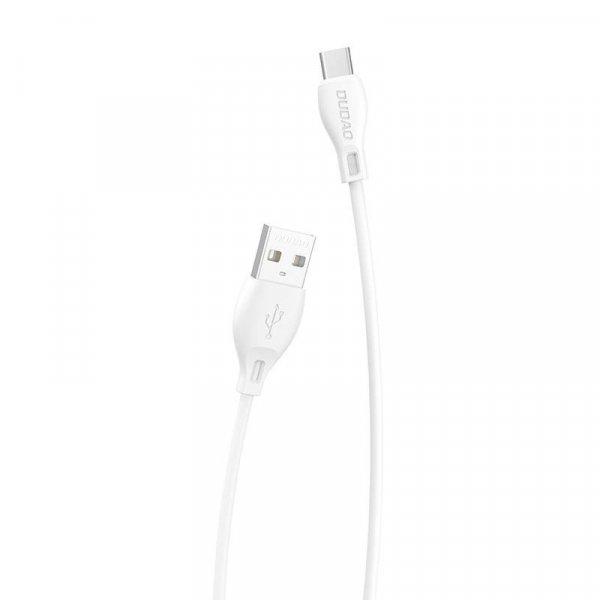 Dudao L4T USB-USB-C kábel (fehér)