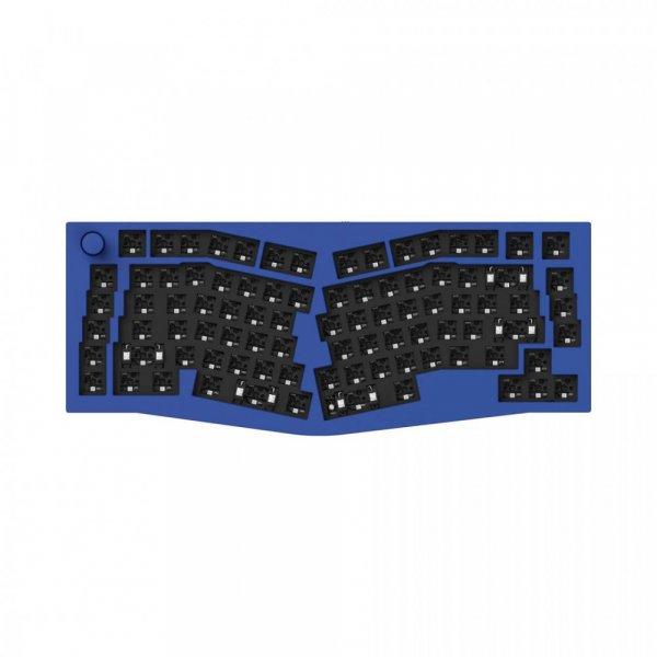 Keychron Q10 QMK Custom RGB Mechanical Keyboard Barebone ISO Knob Navy Blue US