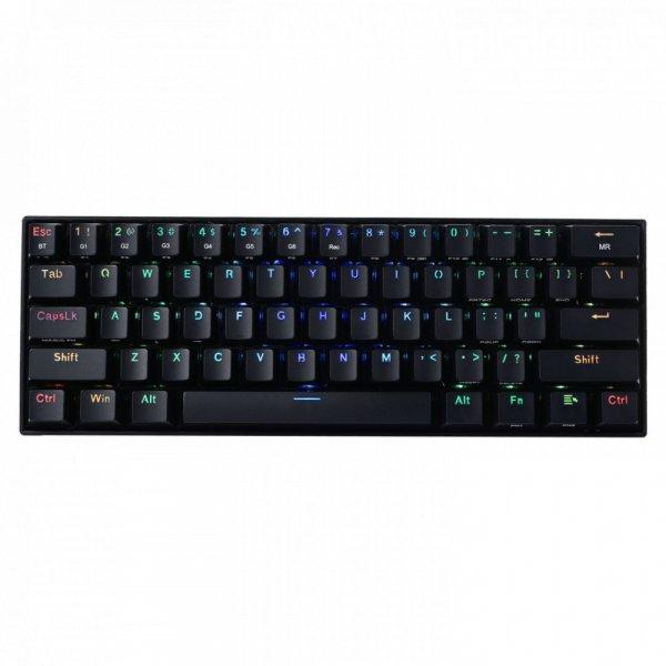 Redragon Draconic Compact RGB Wireless Blue Mechanical Tenkeyless Designed
Bluetooth Gaming Keyboard Black HU