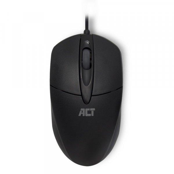 ACT Wired Optical Mouse 1000 DPI Black