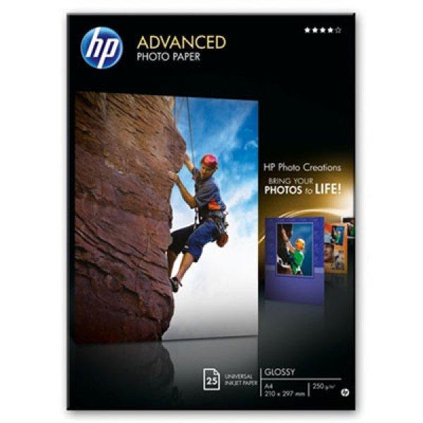 HP Advanced 250g A4 25db Fényes Fotópapír