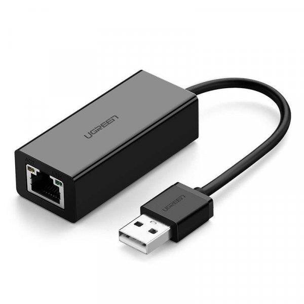 UGREEN CR110 USB-RJ45 hálózati adapter (fekete)
