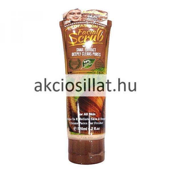 Wokali Facial Scrub Snail arcradír 120ml