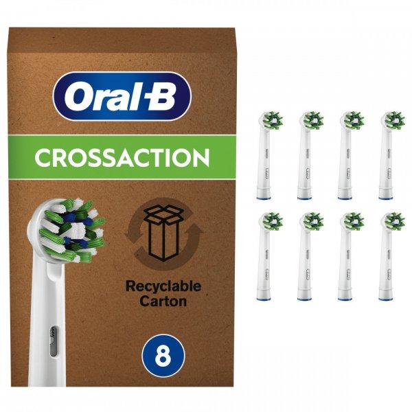 Oral-B fogkefefej CrossAction White 8db