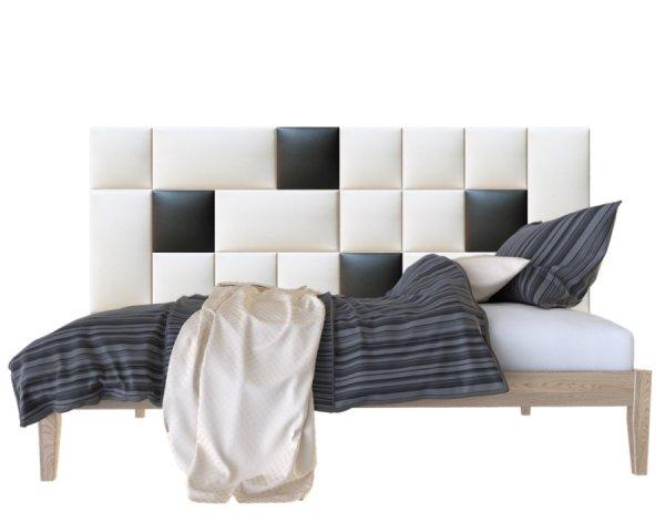 Műbőr falvédő-4 faldekoráció (200x75 cm), ágy mellé rakható - Kerma
Design