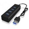 Raidsonic Icy Box Type-A to USB 3.2 Gen 1 4 port Type-A hub 