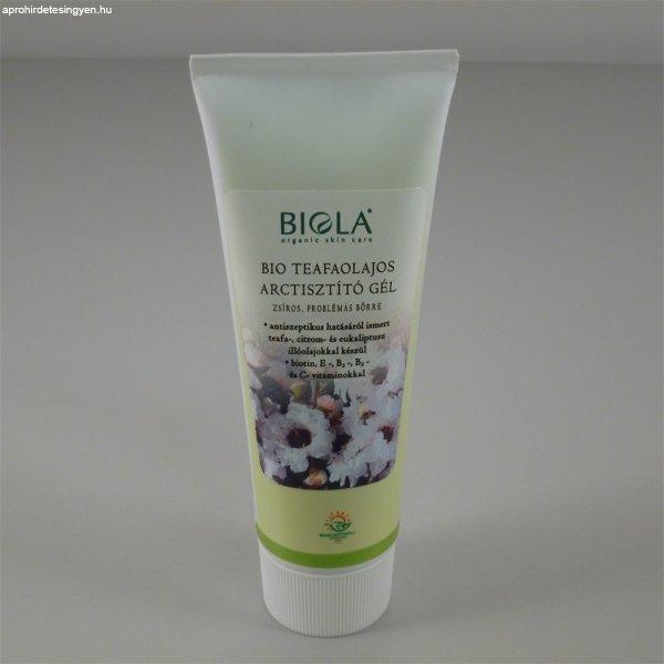 Biola bio teafaolajos arctisztító gél 75 ml