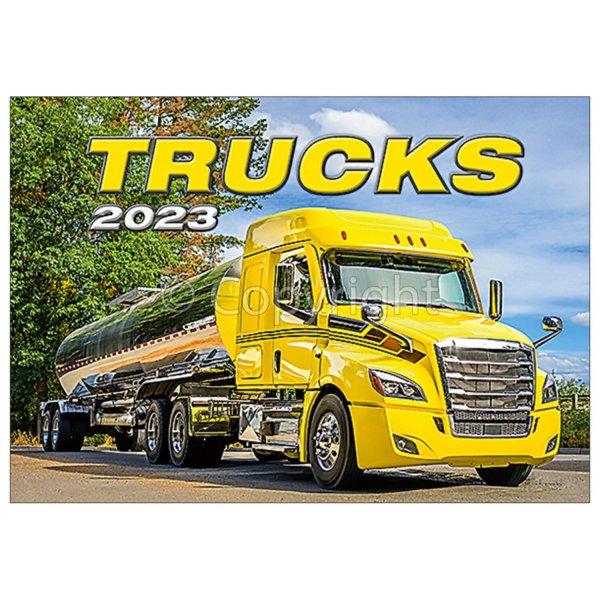 Falinaptár képes 450 × 315 mm Trucks Dayliner 2024.
