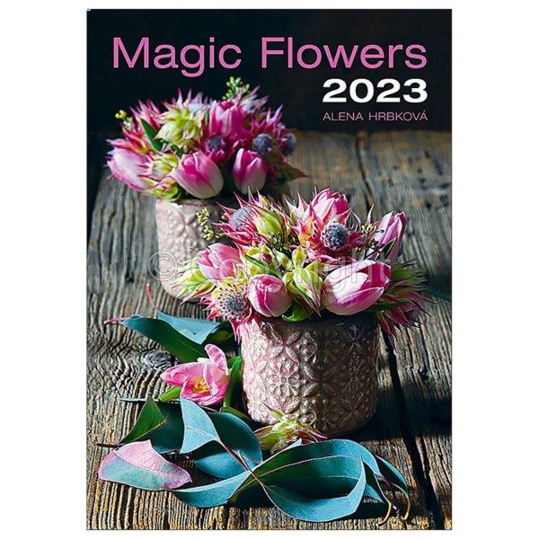 Falinaptár képes 315 × 450 mm Magic Flowers Dayliner 2024.