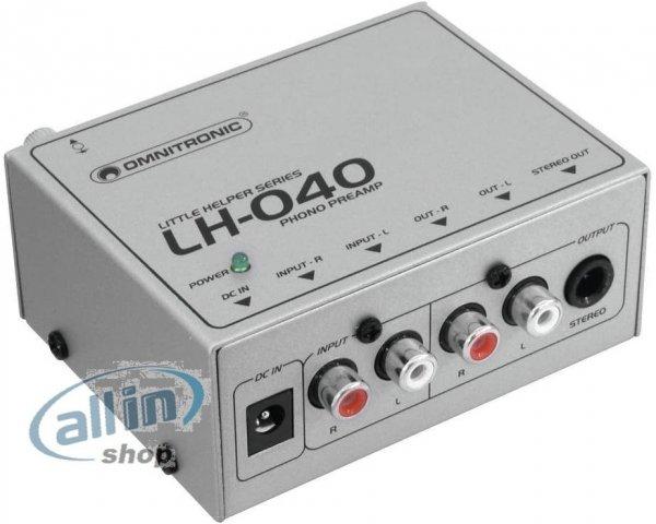 OMNITRONIC - LH-040 Phono erősítő