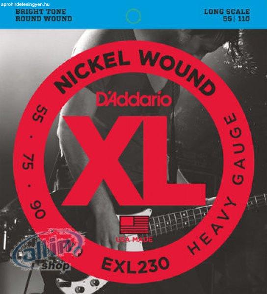 D'Addario EXL230, 5 húros elektromos basszusgitár húrkészlet