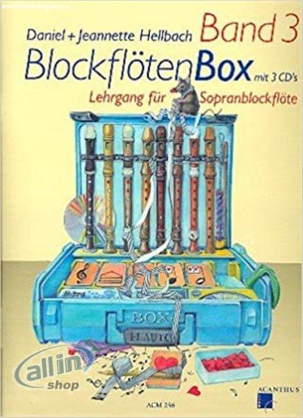 BLOCKFLÖTEN BOX BAND 3 ,Könyv és CD