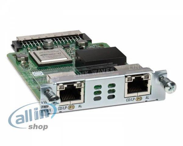 Cisco 2 portos T1 / E1 Multiflex interfészkártya, VWIC3-2MFT-T1 / E1