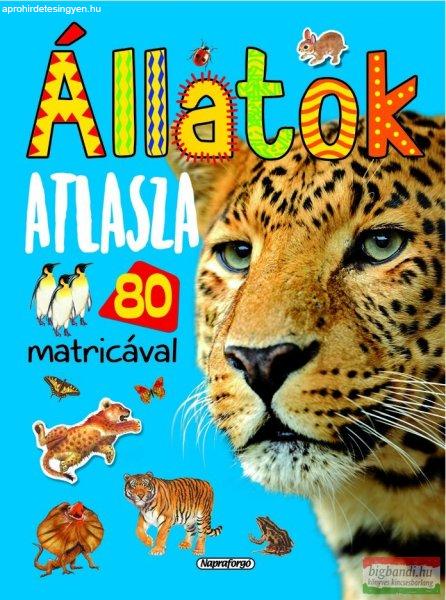 Állatok atlasza 80 matricával 