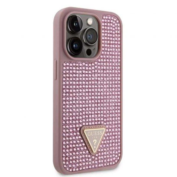 Guess tok Pink Apple Iphone 14 Pro készülékhez GUHCP14LHDGTPP