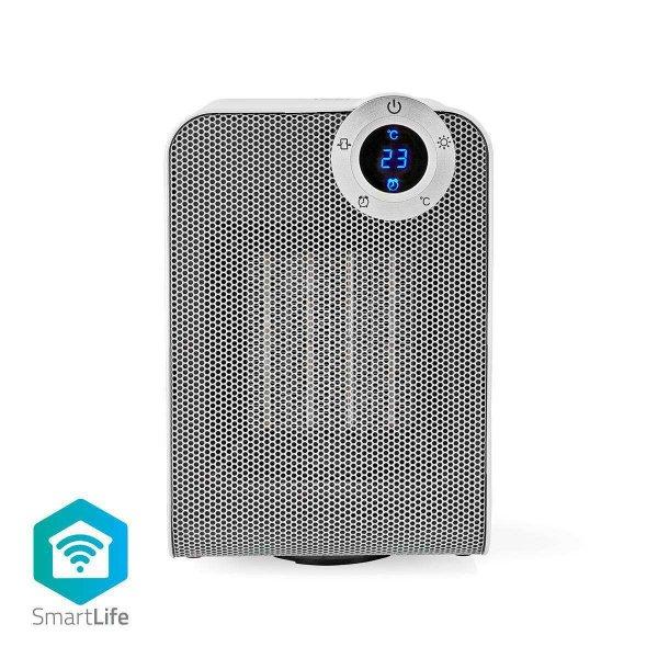 SmartLife Fűtőventilátor | Wi-Fi | Kompakt | 1800 W | 3 Hőbeállítások |
Oszcilláló | Kijelző | 15 - 35 °C | Android™ / IOS | Fehér - WIFIFNH20CWT