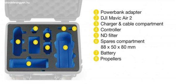 Bőrönd B&W type 3000 DJ Mavic Air 2 / Air 2S sárga