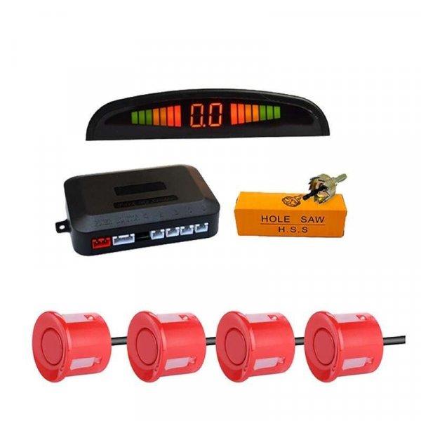 Golden Eye 2616 LED tolatóradar, tolató radar, PDC, tolatást segítő,
parkolósegéd (4 db piros színű szenzorral)