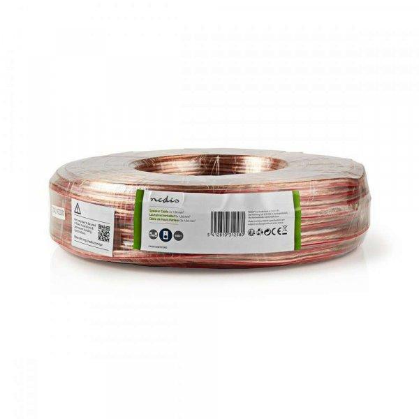 Hangszóró kábel | 2x 1.50 mm² | CCA | 100.0 m | Kerek | PVC | Átlátszó |
Zsugor csomagolás