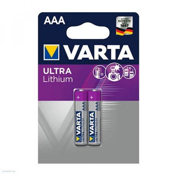 MIkro elem Varta Professional Ultra Líthium-AAA/mikro 2 db
