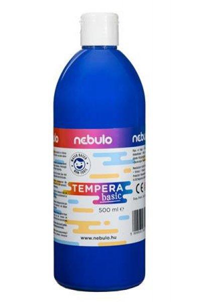 Tempera, 500 ml, NEBULO, kék