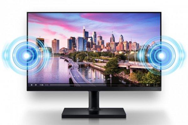 SAMSUNG 24" F24T450FZU üzleti monitor, beépített hangszóróval