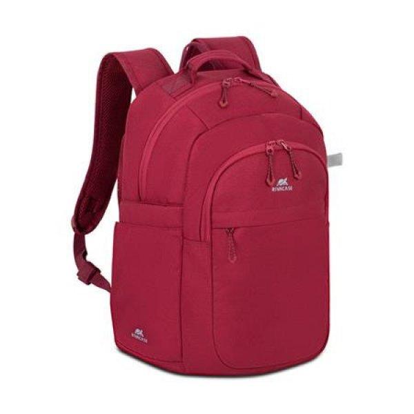 Hátizsák, notebook tartóval (14"), 16L, RIVACASE "5432 Aviva
Urban", piros