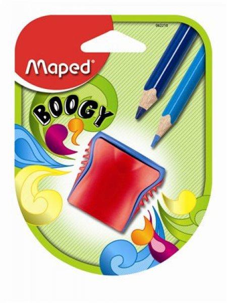 Hegyező, kétlyukú, tartályos, MAPED "Boogy", vegyes színek