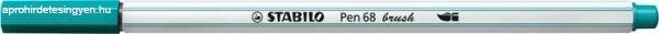 Ecsetirón, STABILO "Pen 68 brush", türkizkék