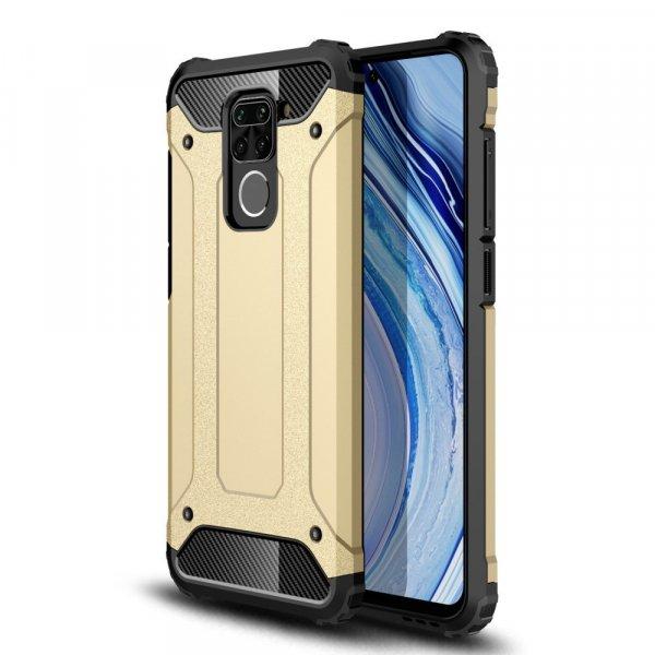 RMPACK Xiaomi Redmi Note 9 Ütésálló Armor Tok Guard Series 2in1 Arany