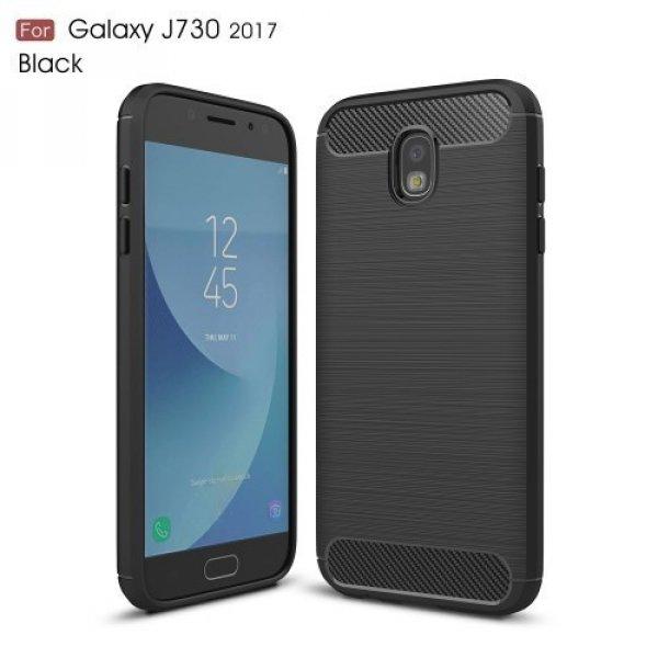 Samsung Galaxy J7 2017 Tok Szilikon Szálcsiszolt Karbon Mintázat
Ütésállókivitel Fekete