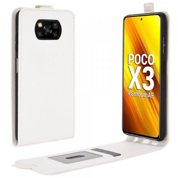 RMPACK Xiaomi Poco X3 Flip Tok Mágneses Fehér