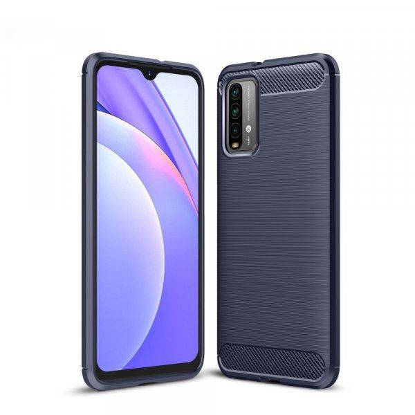 RMPACK Xiaomi Poco M3 Szilikon Tok Ütésállókivitel Karbon Mintázattal
Sötétkék