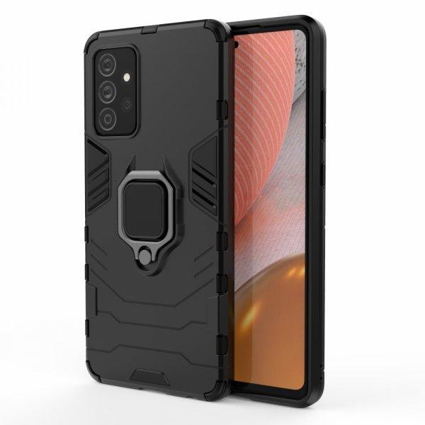 RMPACK Samsung Galaxy A72 5G Védőtok Ring Guard Gyűrűs 2in1 Tok Ütésálló
- Kitámasztható TPU Hybrid Fekete
