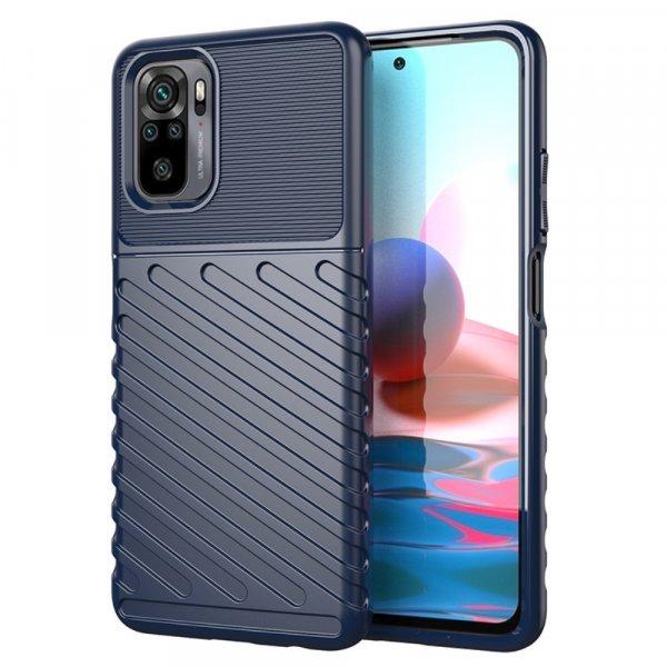 RMPACK Xiaomi Redmi Note 10 Szilikon Tok Twill Ütésálló Thunder Series
Kivitel Sötétkék