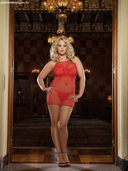 Dreamgirl Babydoll red